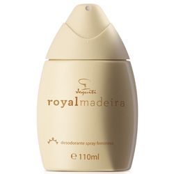 Desodorante Spray Feminino Royalmadeira, 110ml